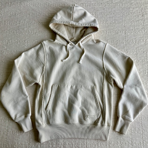 Champion UO Exclusive Natural State Hoodie Sweatshirt, Small - Picture 1 of 8